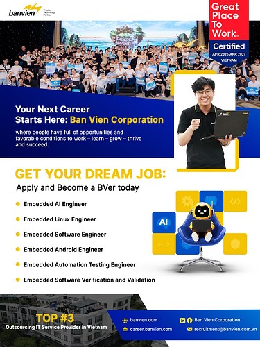 Ban Vien Corp_Ban Tin Tuyen Dung