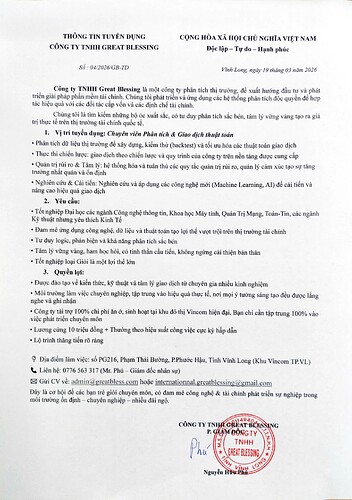 GB Tuyen Dung